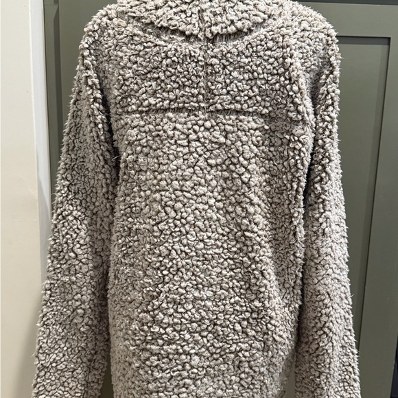 True Grit Crème  Teddy Jacket - Picture 6 of 8